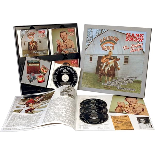 独12discs CD Hank Snow Singing Ranger Vol.3 BCD15502 BEAR FAMILY /01500 Hank Snow - Singing Ranger Vol.3 (12-CD Deluxe Box Set