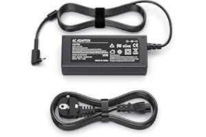 BIUBOTY Caricatore 65W laptop Compatible con Acer Aspire 1 3 5 Series A315 A515 A314 A317 A115/ Spin 1 3 5/ Swift 1 3/ A515-54 A515-55 A515-56 N20C5 N15Q8 N15Q9 N15Q10 N16P1 AC Adattatore 3.0 * 1.1mm