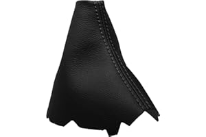 JPstraps - Cuffia Leva Cambio Compatibile per Corolla Verso (2004-2009) 100% Vera Pelle