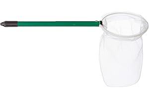 Nobby Filet de pêche aux oiseaux en tulle n° 1 ; manche 13 cm ; tête en tulle Ø25 cm