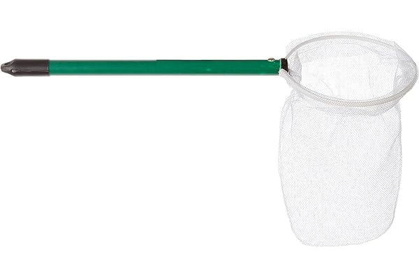 Nobby Filet de pêche aux oiseaux en tulle n° 1 ; manche 13 cm ; tête en tulle Ø25 cm