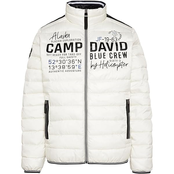 CAMP DAVID Sweatjacke, Mit Baumwolle Für | BAUR