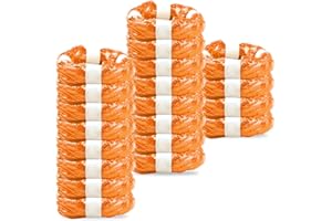 IVHOMESHOP Paquete de 20 Recambios compatible con el contenedor Tommee Tippee Sangenic Tec Simplee Sangenic Twist & Click & AngelCare & Litter Locker Spross & Littycat (Compatible con Todos) Naranja