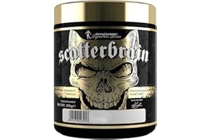 FA ENGINEERED NUTRITION Kevin Levron Scatterbrain | 270 g per container | Hardcore Training Booster | Beta Alanine Citrulline Caffeine | Body Building Supplement (Exotic)