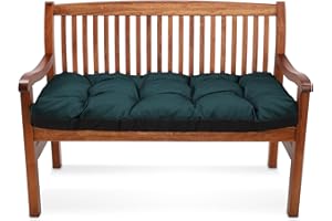 ‎AMAZINGGIRL Amazinggirl Bankauflage Sitzkissen Outdoor Hollywoodschaukel Kissen 180x50 cm - Sitzpolster Bank Polster für Sitzbank Gartenbank und Paletten Bankkissen Indoor und Outdoorkissen Grün