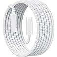 ZEPHY USB C to USB C [1.5M] Long Charger Cable 60W STRONG Braided C to C Fast Charging Type C Data Lead Compatible with iPhone 16/15, iPad 10th Generation,iPad Pro 2024,MacBook, Samsung S24/S23/A15