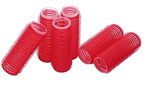 CS BEAUTY 42 pcs x 15mm Small Self Grip Hair Rollers Salon Hairdressing Curlers - By Beauty Care