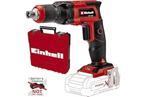 Einhell TE-DY 18 Li-Solo Avvitatore per cartongesso a batteria Power X-Change (18 V, giri al min. 0 - 4000, supporto magnetico punte (6,35mm/¼"), senza batteria e caricabatteria)