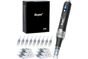 ‎BESTAUTY Dr. pen Ultima M7S Microneedling Pen 2025 NEUSTE MODELL Drahtlose Dr pen Microneedling Anti-Falten mit 27 Ersatzkartuschen - 9 Typen Cartridges(M7S-Schwarz)