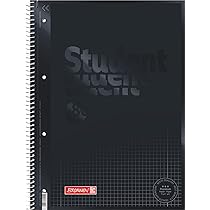 Brunnen 1067941 Gelinieerd notitieblok/Student A4 70 g/m² 80 pagina's