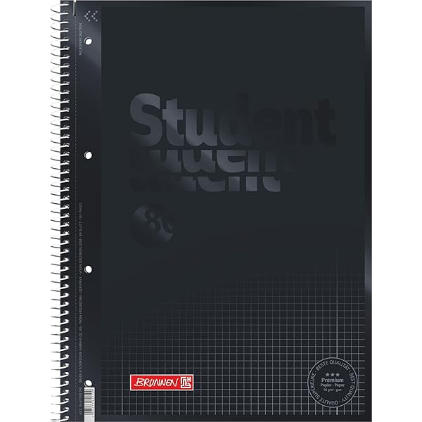 BRUNNEN 1067144 Collegeblock Premium Student "Spartiti" A4