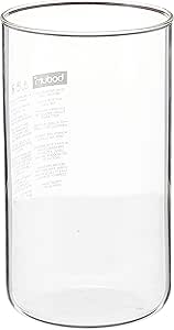 BODUM - vetro di ricambio senza beccuccio caffettiera a pistone 8 tazze 1L