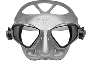 C4 Falcon Maschera Subacquea Professionale per Apnea e Pesca di profondità