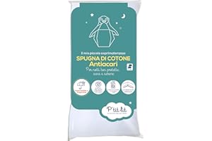 P'tit lit - Coprimaterasso Bambini Antiacaro | Coprimaterasso Impermeabile 60x120 cm - 100% spugna di cotone - Tessuto assorbente e silenzioso - Oeko Tex®