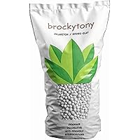 brockytony 4-8 mm. (Pflanzton, Pflanzgranulat, Blähton) 2 Liter. Delphin GRAU. BT406Y2