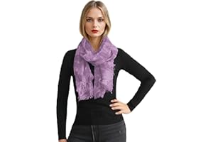 creazioni unique Sciarpa Donna in Bamboo Primavera Estate MADE IN ITALY - Foulard Sciarpa Donna Leggera e Traspirante