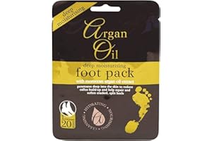 XPEL Multi Pack Deep Moisturising Foot Pack with Morrocan Argan Oil Extract - 3 Packs.