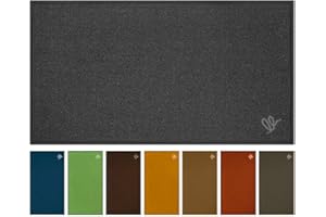 OLIVO TAPPETI OLIVO.shop | SMART Tappeto cucina antiscivolo, tappeto cucina lavabile, tappeto cucina moderno multiuso, passatoia corridoio antiscivolo, passatoia vari colori e misure (50x130 cm, GRIGIO)