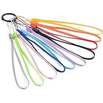 50x Handschlaufen Schwarz Mit Schnalle - Für USB-Sticks, Schlüssel & Ausweise