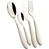 Guzzini, Ménagère 24 Pièces, 15,8 x 7,5 x h25,5 cm, Blanc