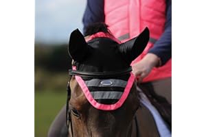 WeatherBeeta Reflective Ear Bonnet, Pink, Full