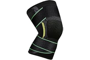 VITTO Wsparcie kolana dla kobiet i mężczyzn – orteza kolana na zapalenie stawów, ból stawów, uraz więzadła, rozdarcie łąkotki, ACL, MCL, rękaw kompresyjny na kolano do biegania, przysiadów (M, z