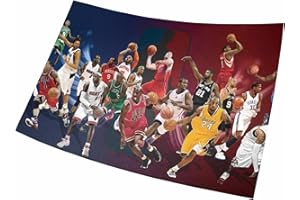 Tainsi All Star Legend NBA - Póster (11 x 17 pulgadas, 28 x 43 cm)