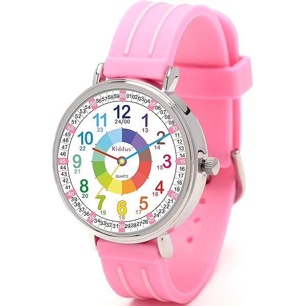 Analoge Kinderhorloge met Kleurrijke Lampjes voor Jongens en Meisjes
