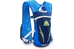 Geila Sac à Dos d'hydratation, Gilet d'hydratation Extérieur Sentier de Course à Pied Course de marathoniens Sac à Dos léger pour Hommes et Femmes