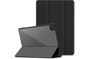 CACOE Custodia Compatibile con Samsung Galaxy Tab A8 10.5 Pollici 2021/2022 Ultra Sottile con Funzione Leggio Slim in Pelle PU Adatta per Samsung Galaxy Tab A8 SM-X205/X200 10.5 2021 Nero