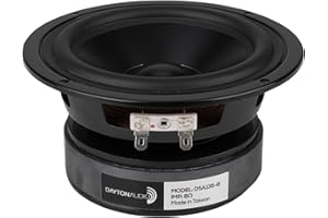 DAYTONAUDIO Dayton Audio DSA135-8 5" Designer Series Aluminum Cone Woofer