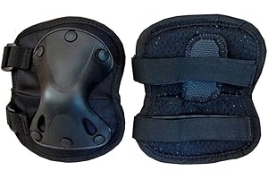 SPEED MAXX KNEE & ELBOW PROTECTIVE AIRSOFT TACTICAL PADS SET PROTECTOR OUTDOOR SKATE SPORTS (Elbow Protections)