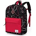 VASCHY Girls' Backpack, Elementary School Backpack for Girls and Boys 2-8 Years