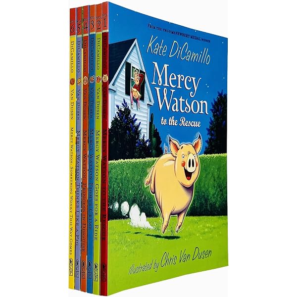 Mercy Watson To The Rescue By Kate DiCamillo – Illustrated Chapter Book (Ages 5-7)