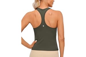 CRZ YOGA Butterluxe Racerback Workout Tank Tops dla kobiet Obcisłe koszulki bez rękawów Camisole Gym Athletic Yoga Shirts