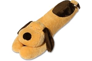 ‎DESDFCER Hund Plüsch Kissen, 60cm niedlich große Hunde Kissen plüsch, Schönes weiches Riesenschlafkissen für Hunde, Geeignet für Jungen und Mädchen Geburtstag, Weihnachten Plüschtier Spielzeug Geschenk