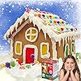 Artcaketect Snowdonia Cookie Box Chocolate Cookie House of Candy DIY kit I Cookie Art and Craft Materials for Kids in DIY Colouring kit I Candy Craft kit