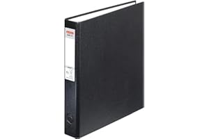 Herlitz Maks. segregator segregator A5 – 1 x mechanizm 2-pierścieniowy, wysokość wypełnienia 25 mm, niebiesko-czarny