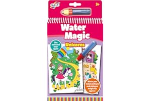 Galt Toys, Water Magic - Unicorns, Colouring Books for Children, Ages 3 Years Plus