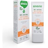 Siveno 100% Natural Facial Sunscreen Anti Stain Illuminator Mineral Filter UVA UVB SPF 50+ 30 ml