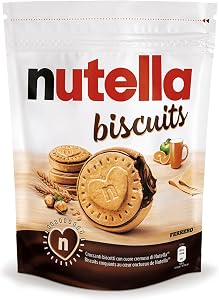 Nutella Biscuits - Croccanti Biscotti con un Cremoso Ripieno di Nutella 304 gr
