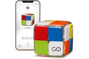 GoCube 2x2 - El Cubo 2x2 Conectado Que te Permite Aprender cómo Resolver el Cubo. Puzzle de Stem Activado a través de una aplicación Que Vale para Todas Las Edades y capacidades.Aplicación Gratuita.