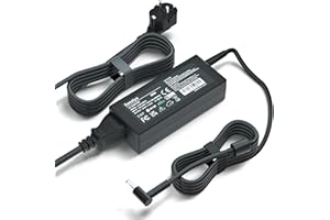 EANSIYA Ładowarka do laptopa HP 65 W, 19,5 V 3,33 A, zapasowy zasilacz do notebooka, kompatybilny z HP Stream, HP Chromebook, HP ProBook, HP Envy, Elitebook G6 G7, Spectre Ultrabook Pavilion Touchsmart (4,5 x