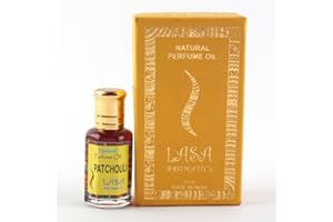 Lasa Aromatics Natural Perfume Oil Patchouli Fragrance 100% Pure and Natural - 10ml by Lasa Aromatics