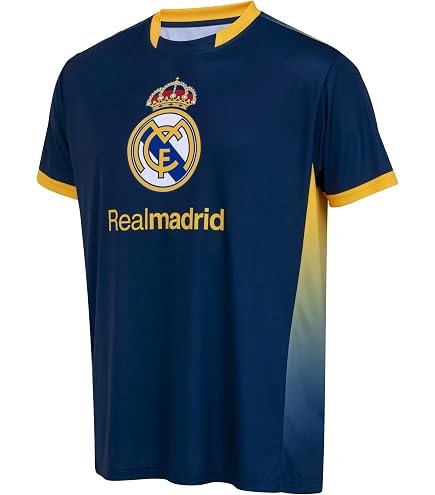 T-Shirt Real Madrid Officiel - Collection Homme - 100% Coton - Produit Authentique