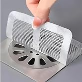 Disposable Shower Cover Hair Catcher Shower Drain Mesh Stickers, Bathroom, Laundry, Bathtub, Kitchen Shower Drain Floor Sink