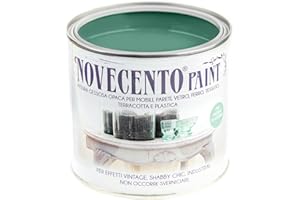 Novecento Paint Mobili ml 500 SOTTOBOSCO, Pittura gessosa (Chalk Paint) Extra Opaca facilissima da stendere.
