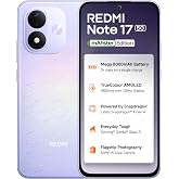 Redmi Note 17 5G (Starlight Purple, 8GB RAM, 128GB ROM) | 8000mAh Battery + 45W Fast Charging | 6.99" TrueColour AMOLED | Snapdragon 4 Gen 4 | 50MP Du
