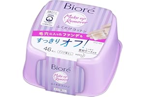 KAO Biore Reinigungstücher aus Baumwolle, rechteckig, 46 Blatt (japanischer Import)