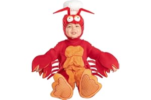 Spooktacular Creations Baby-Hummerkostüm, Krabbenkostüm für Kleinkinder mit Kochmütze für Halloween-Verkleidungsparty, Märchenshow